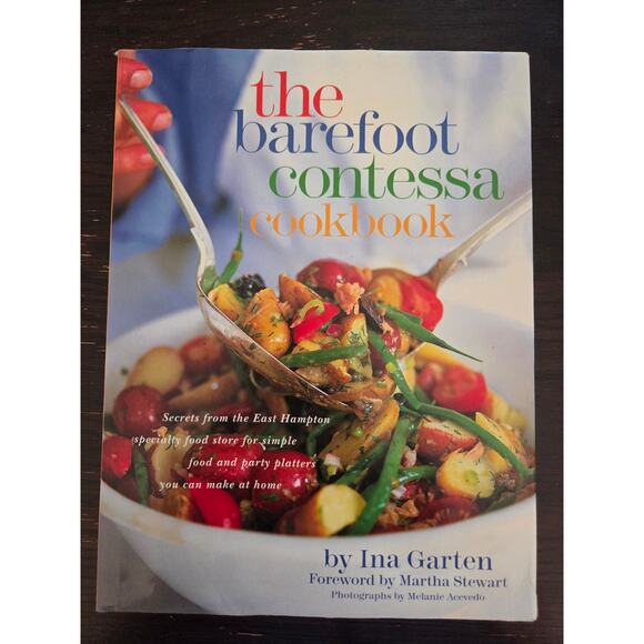 The Barefoot Contessa Cookbook by Ina Garten (English) Hardcover Book - Picture 1 of 4